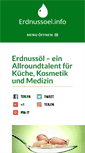 Mobile Screenshot of erdnussoel.info